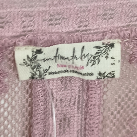 NWT Free People Still the One Lace Trim Cotton Bodysuit $98 - Picture 11 of 12